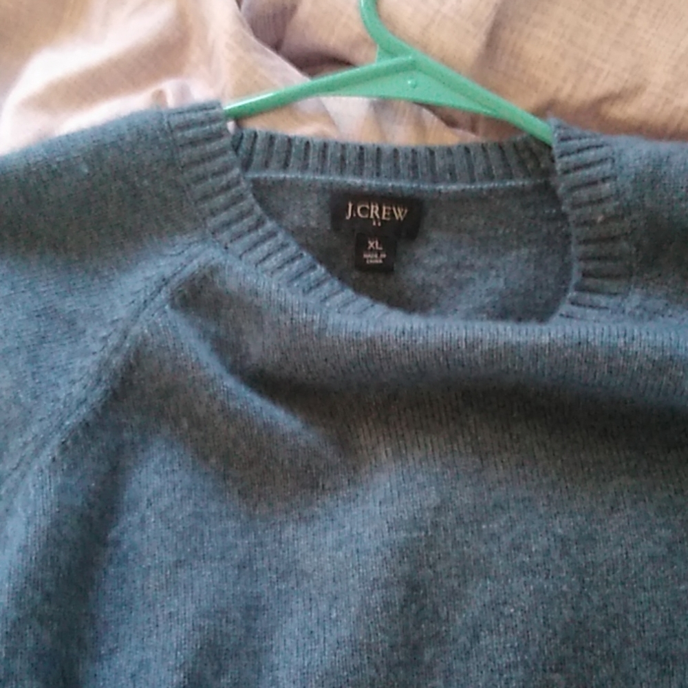 J crew sweat blue